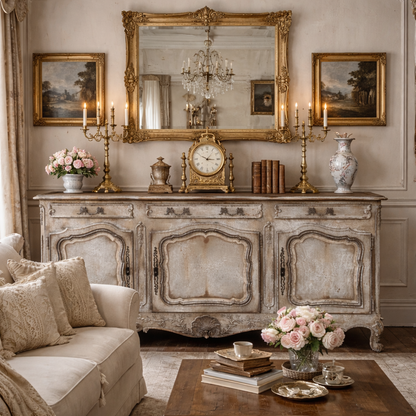 Credenza Provenzale A Tre Ante