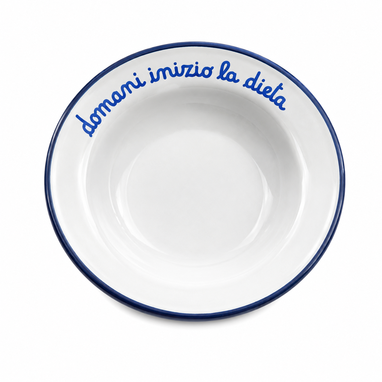 Piatto “Domani Inizio La Dieta”