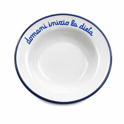Piatto “Domani Inizio La Dieta”