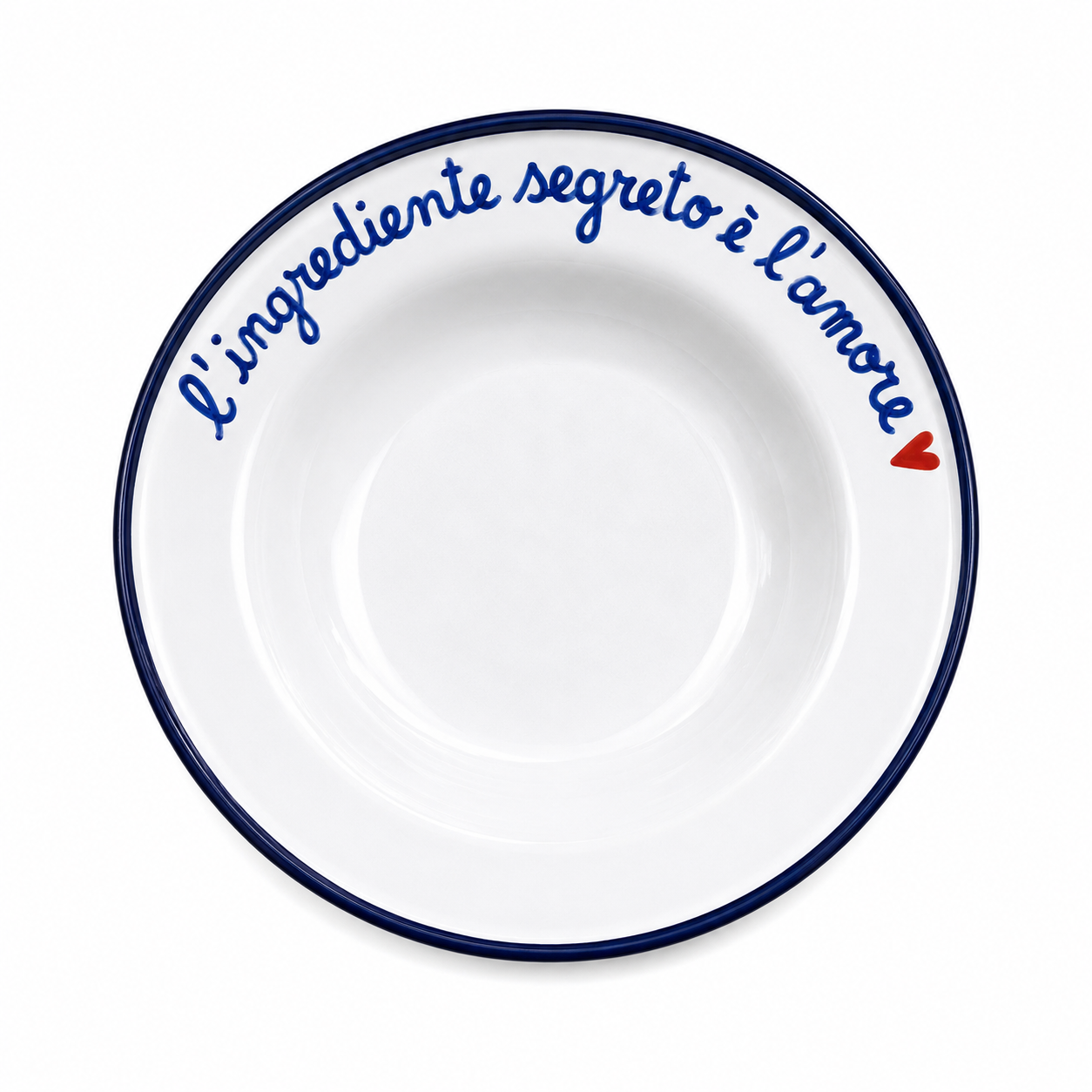 Piatto “L’ingrediente segreto è l’amore”