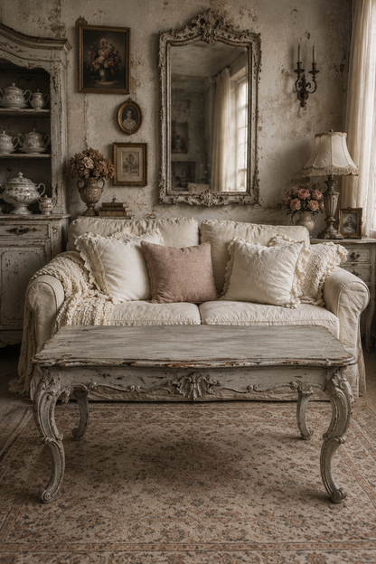 Tavolino Da Salotto Rettangolare Da Decorare