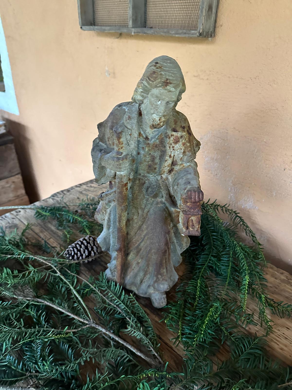 Set Presepe Anticato 9 Pezzi