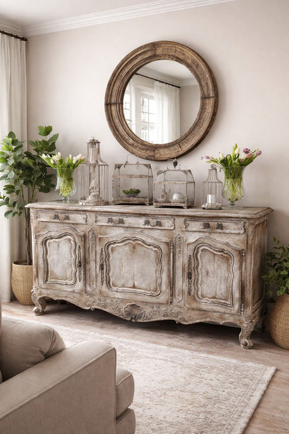 Credenza Provenzale A Tre Ante
