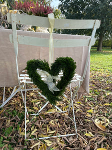 Corona Cuore Di Cipresso D'Appendere