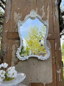 Specchio Grande Con Punta Conchiglia
