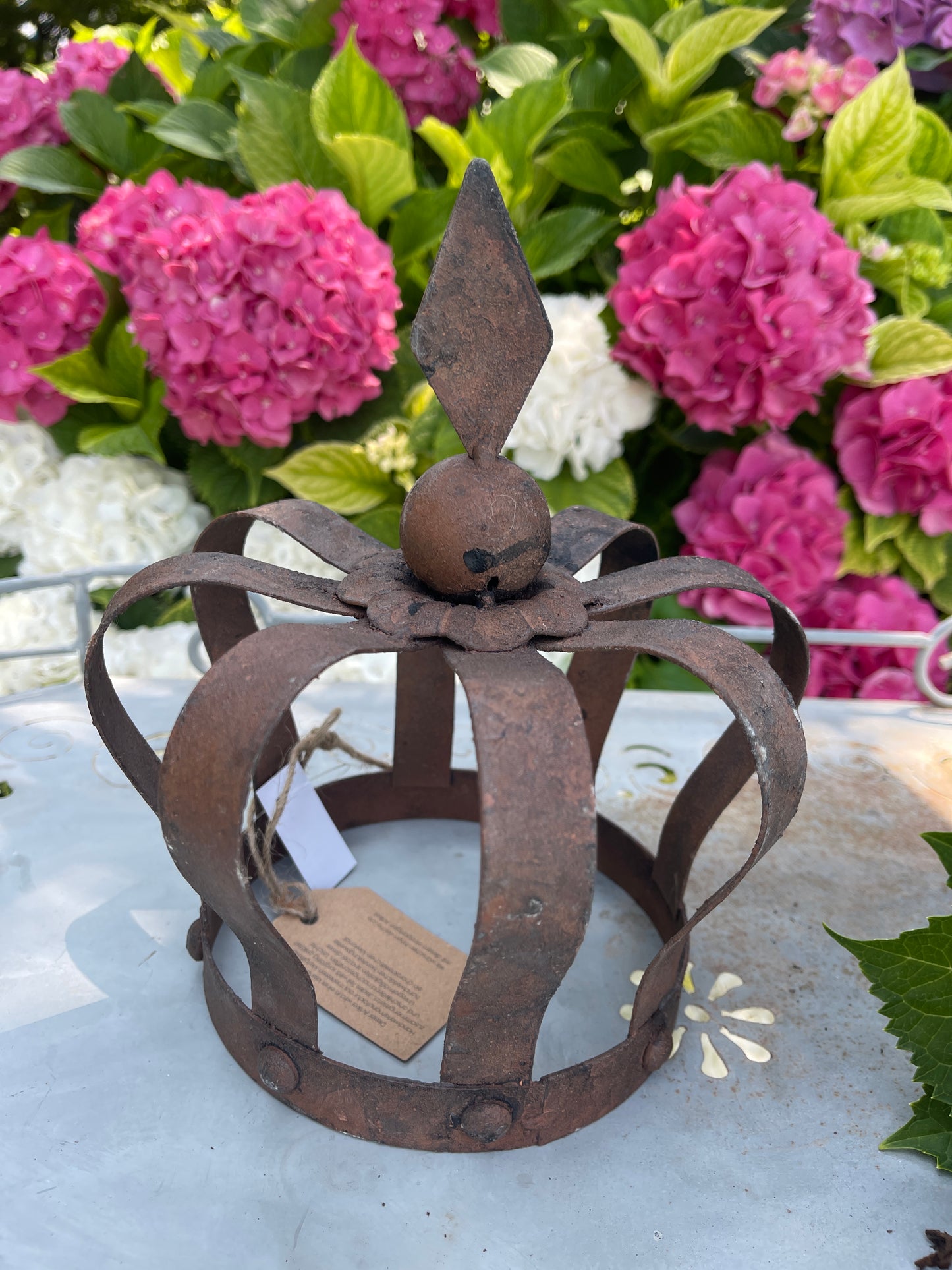 Corona Corten Con Punta