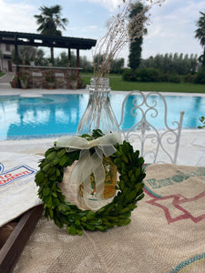Corona Di Bosso Con Fiocco
