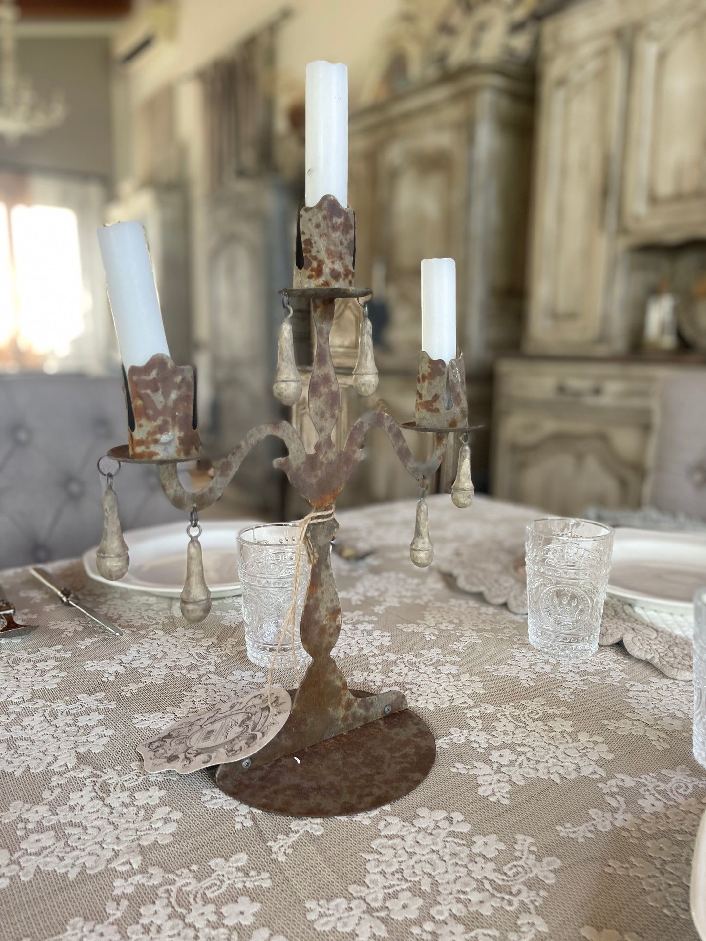 Candelabro In Ferro