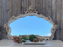 Charger l&#39;image dans la galerie, Specchio Orizzontale Decorata Con Fiori E Decorazioni
