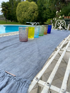 Set di 6 Bicchieri Vetro Colorati
