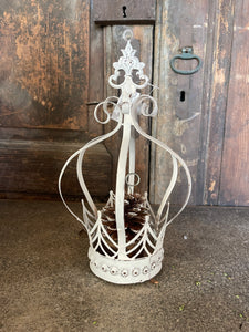 Corona Bianca Decorata