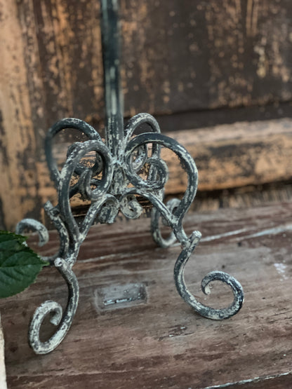 Candelabro A Cinque Candele Con Foglie