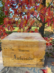 Cassa vino riserva ambassador