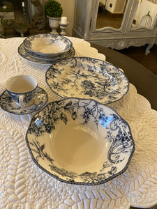 Piatti Fioritura Blue