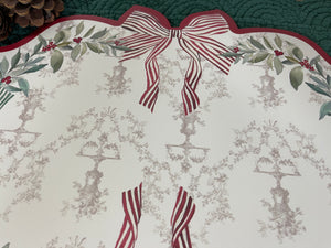 Tovaglietta Americana In Vinile Con Decorazione Natalizio