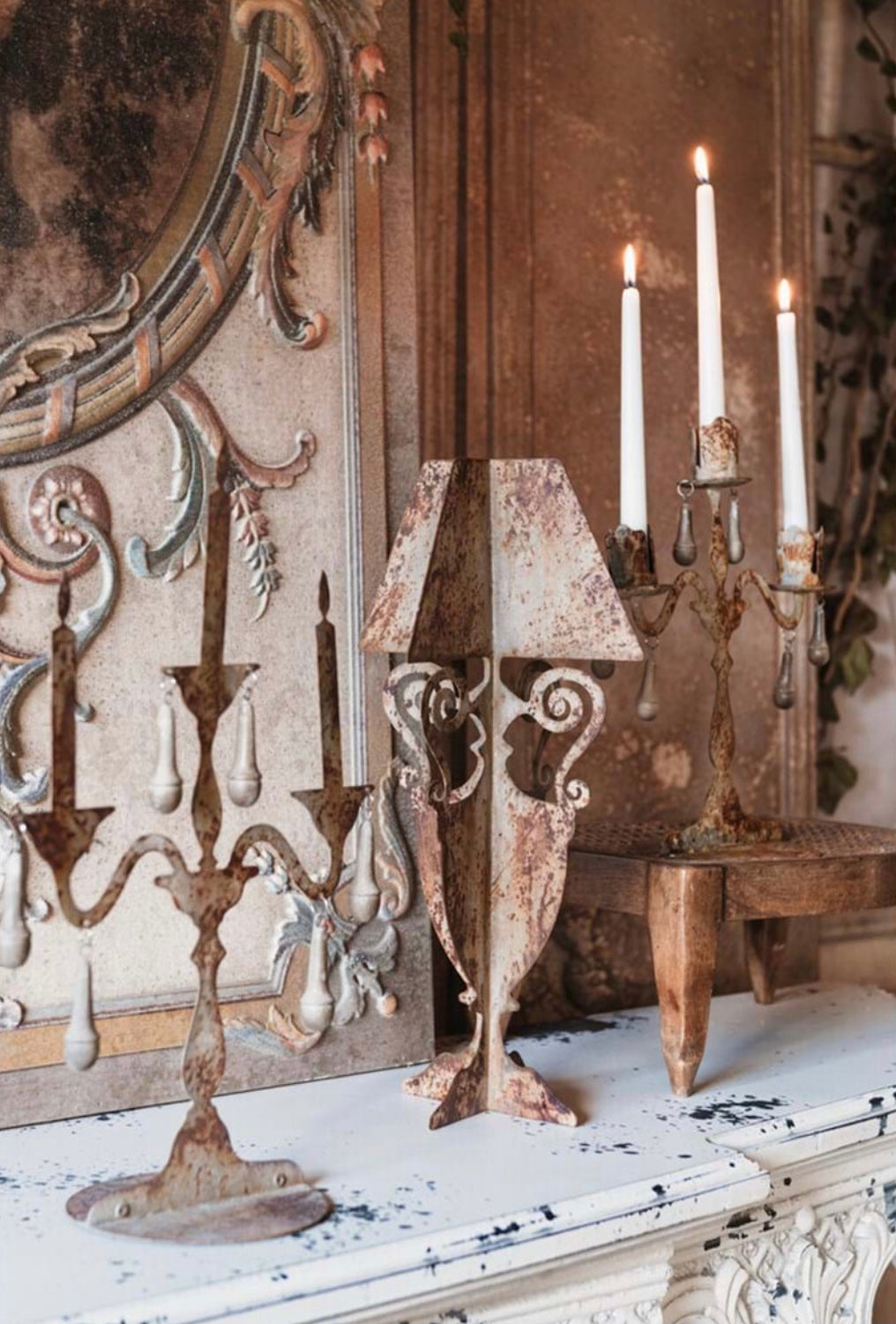 Candelabro In Ferro