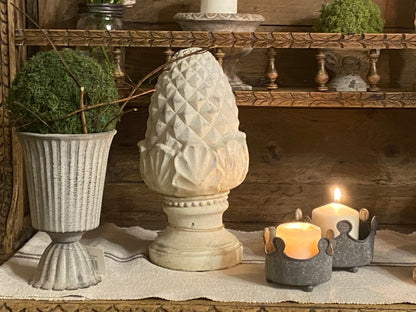 Pigna Con Piedistallo E Conchiglie